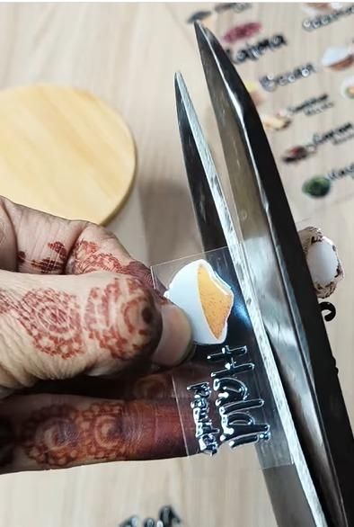 3D Premium Waterproof Kitchen Spice Jar Label Stickers (60 Pcs Set)