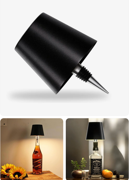✨ Wireless Bottle Lamp – Touch Dimmable LED Night Light